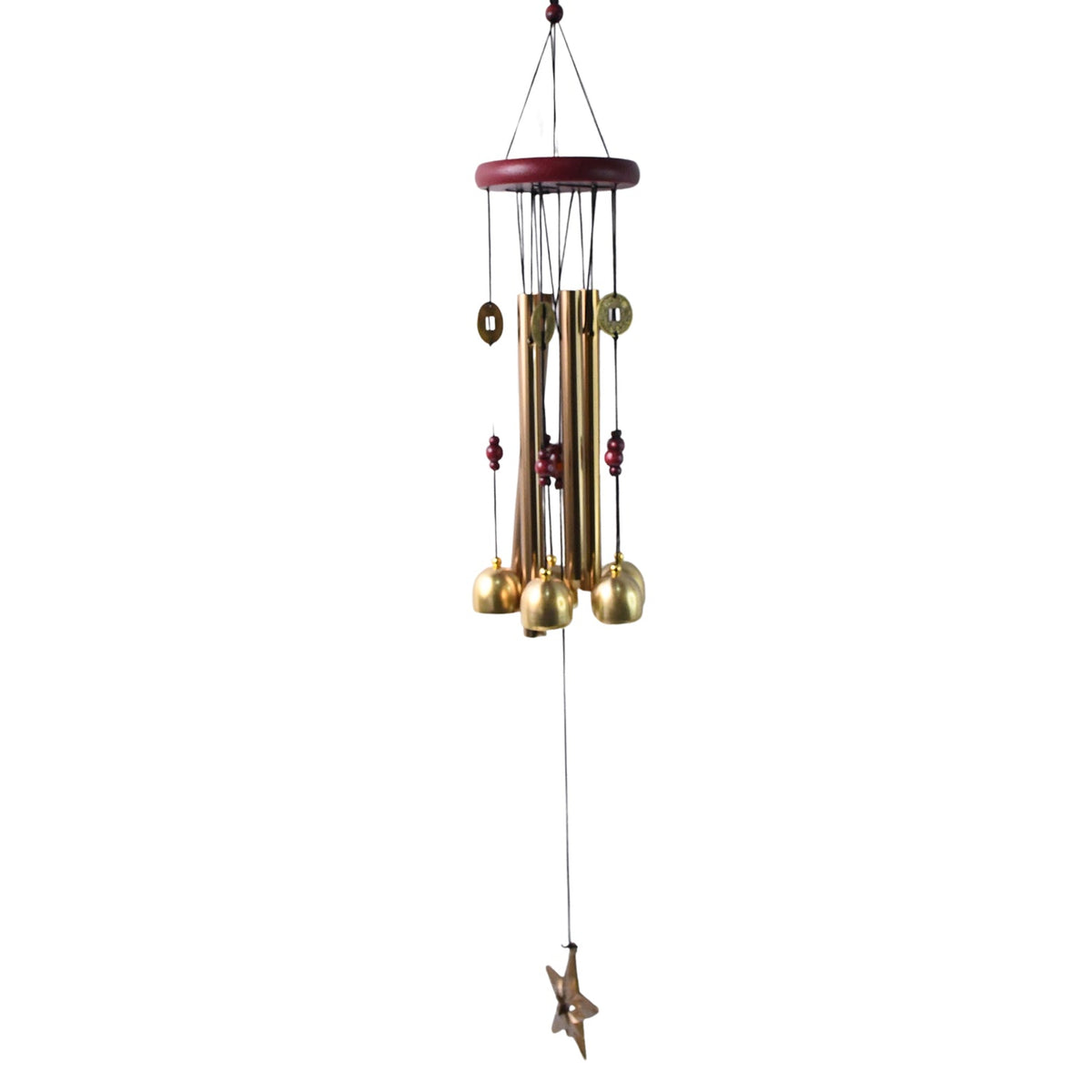 Mystic Chimes metal wind chime decorative pattern